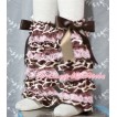 Giraffe Light PInk Lace Leg Warmers Leggings with Various Ribbon LG131 