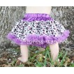 Dark Purple Leopard New Born Pettiskirt N43 