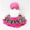 Hot Pink Leopard New Born Pettiskirt N51 