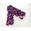 Hot Pink Sweet Heart Lace Leg Warmers Leggings with Various Ribbon LG139  