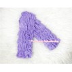 Lavender  Lace Leg Warmers Leggings with Various Ribbon LG170 